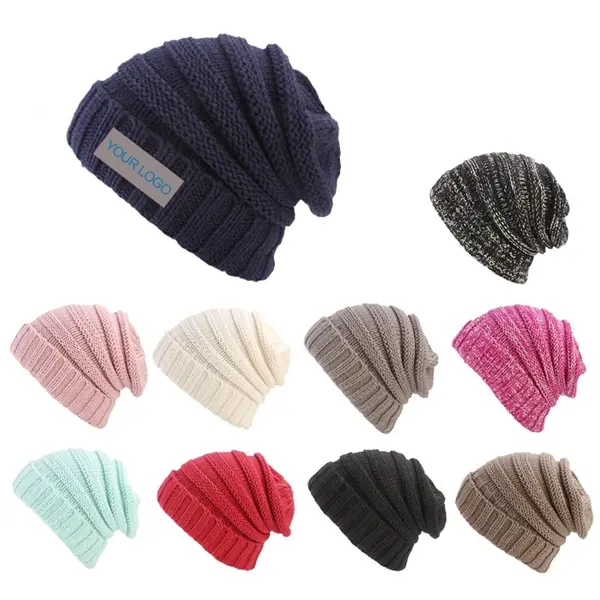 Fashionable Woolen Yarn Beanies