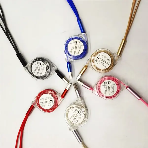 1m Retractable 2.4A 3-in-1 Multi cable mobile phone Charge