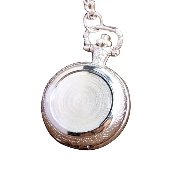 Personalized Pocket Watch with Chain