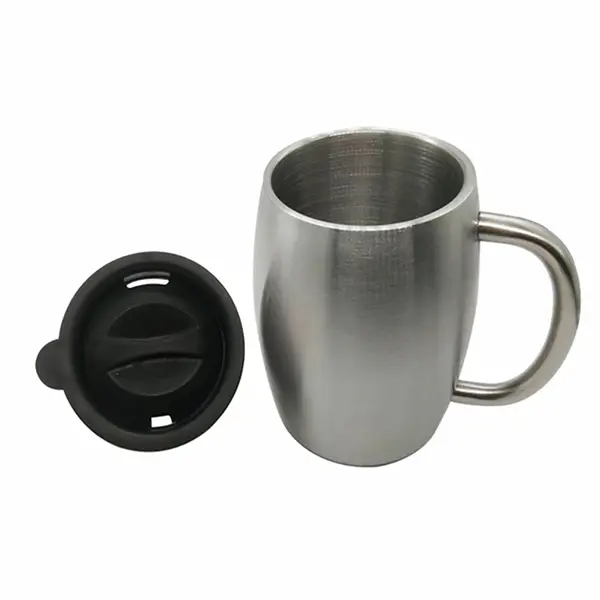 14 oz. Double Wall Stainless Steel Coffee Mug