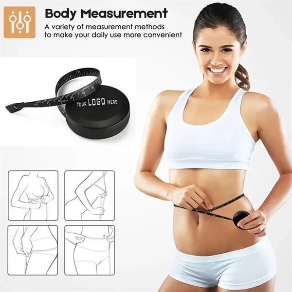 Retractable Black Tape Measure