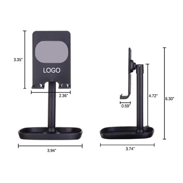 Table Phone holder With Storage