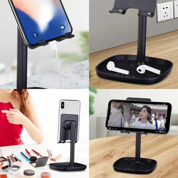 Table Phone holder With Storage