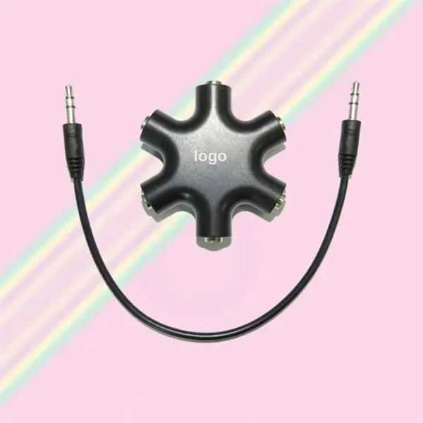 5-WAY MULTI HEADPHONE SPLITTER