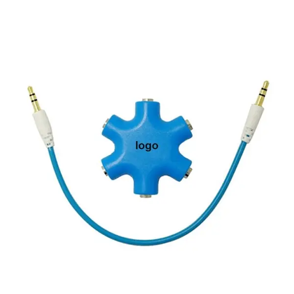 5-WAY MULTI HEADPHONE SPLITTER