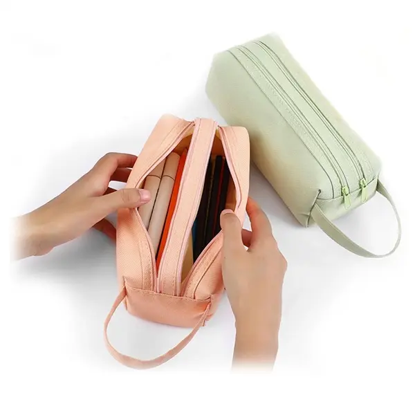 7.8'' Pencil Case oxford pen Bags Pouch Stationary Box