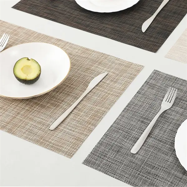 18'' Polyester Placemat PVC Table Mats