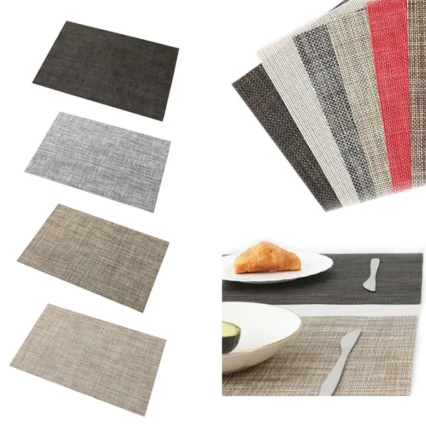 18'' Polyester Placemat PVC Table Mats
