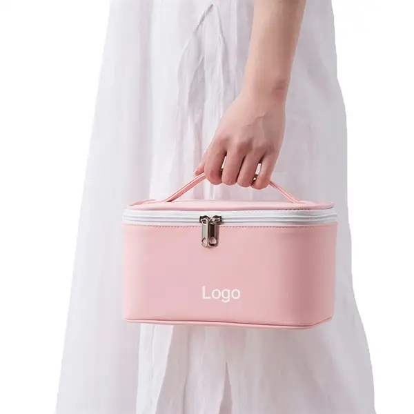 PU frosted box makeup bag cosmetic case