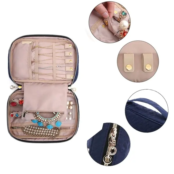 Multi-function organizer case travel jewelry storage bag