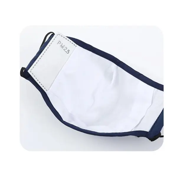 Reusable adult cloth dust face plain masks