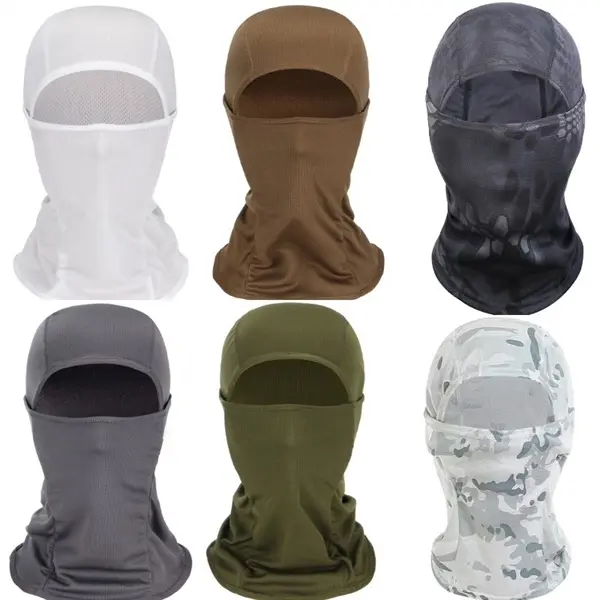 Unisex Sports Full Face Mask Headgear Neckerchief