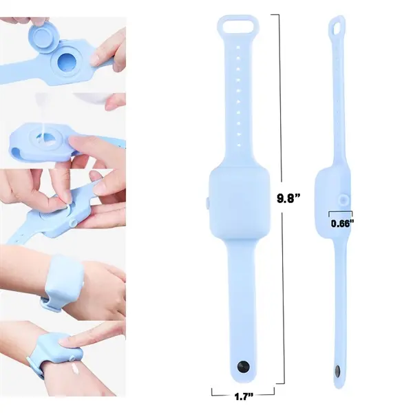 Silicone Sanitizer Dispenser Bracelet