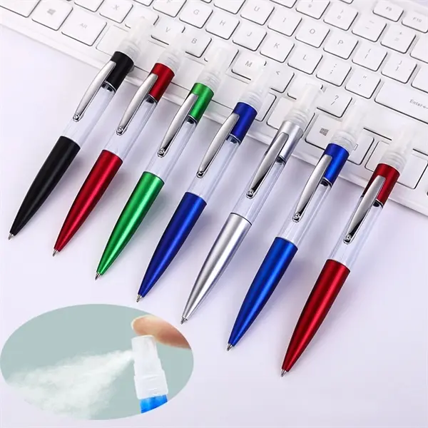 2-in-1 Ballpoint Pen With Mist Spray Bottle