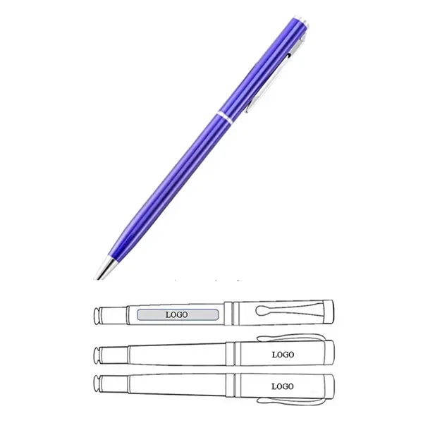 Metal Twist Ballpoint Pen w/ Custom Logo