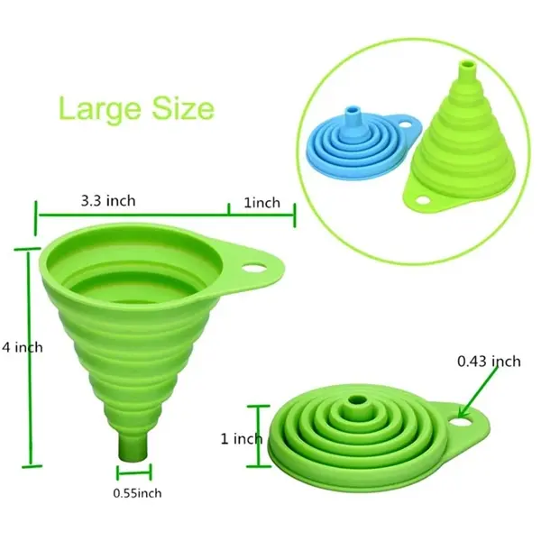 Silicone Collapsible Funnel