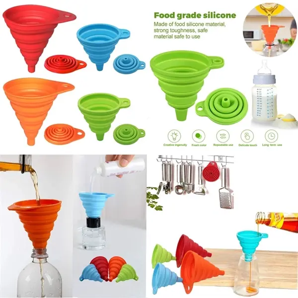 Silicone Collapsible Funnel