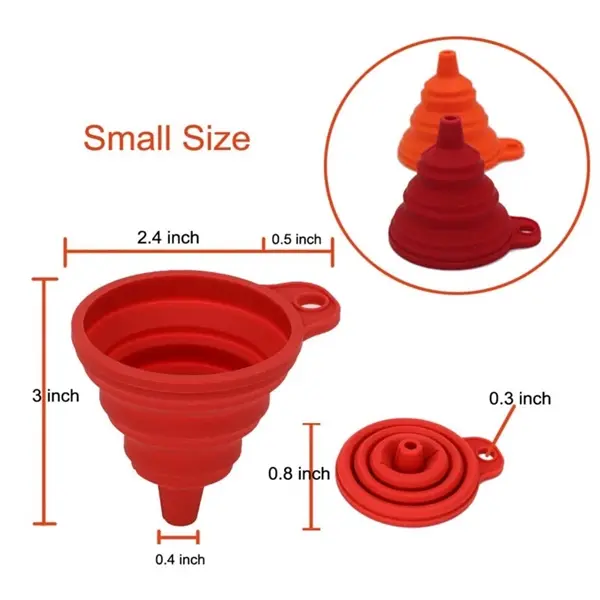 Silicone Collapsible Funnel