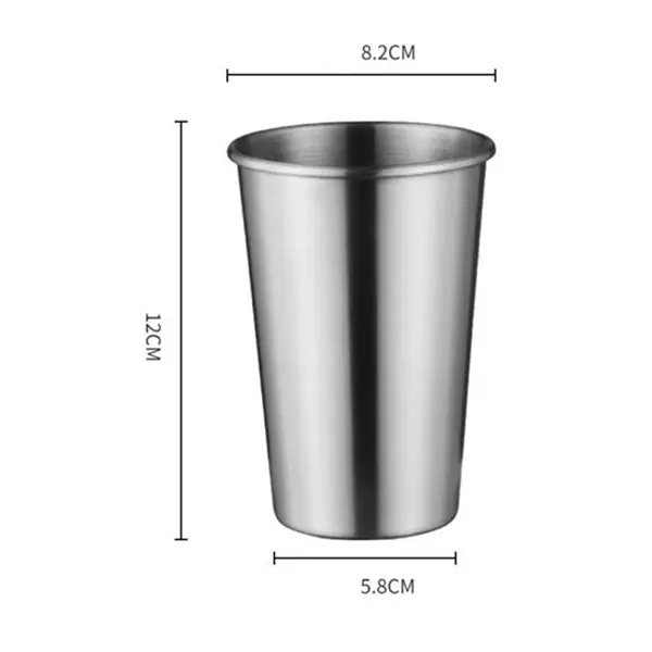 14 OZ Stainless Steel Pint Cups