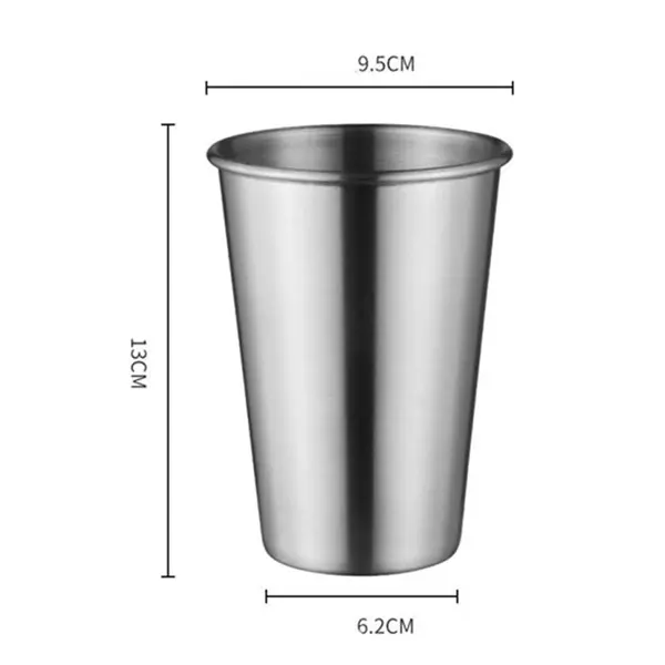 17.6 OZ Stainless Steel Pint Cups