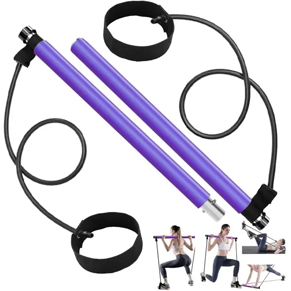 Resistance Bands Pilates Bar Kit