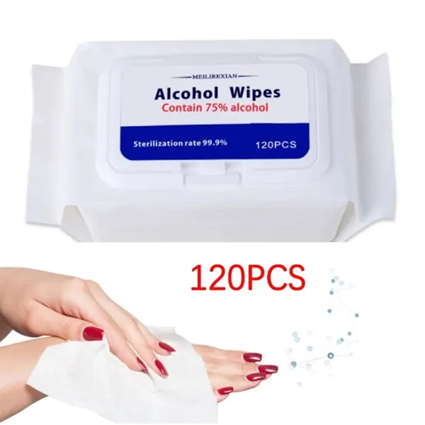 120pcs Alcohol Wet Wipes