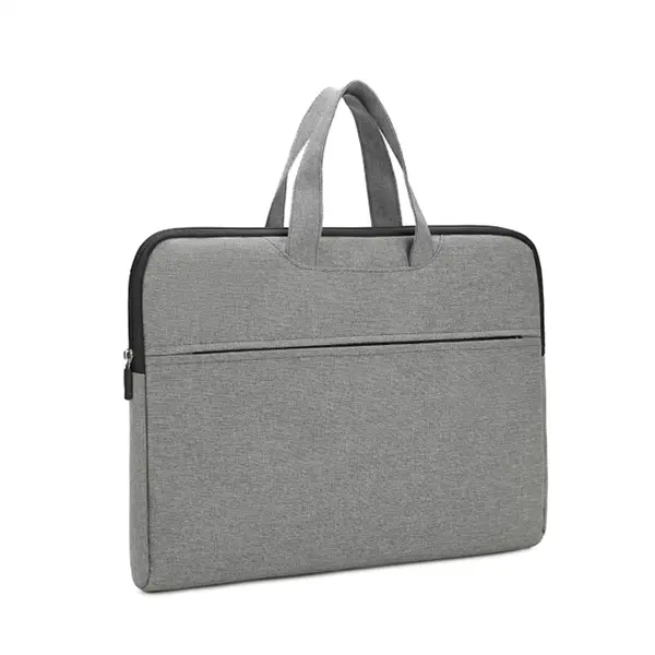 15.4" Oxford Cloth Office Zipper Laptop Bag Briefcase