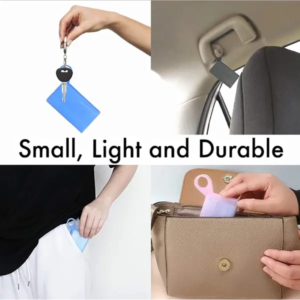 Foldable Silicone Storage Clip for Mask