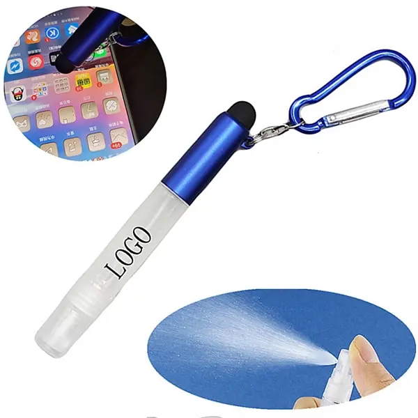 3 in 1 Spray Pen Hand Sanitizer Bottle touch screen