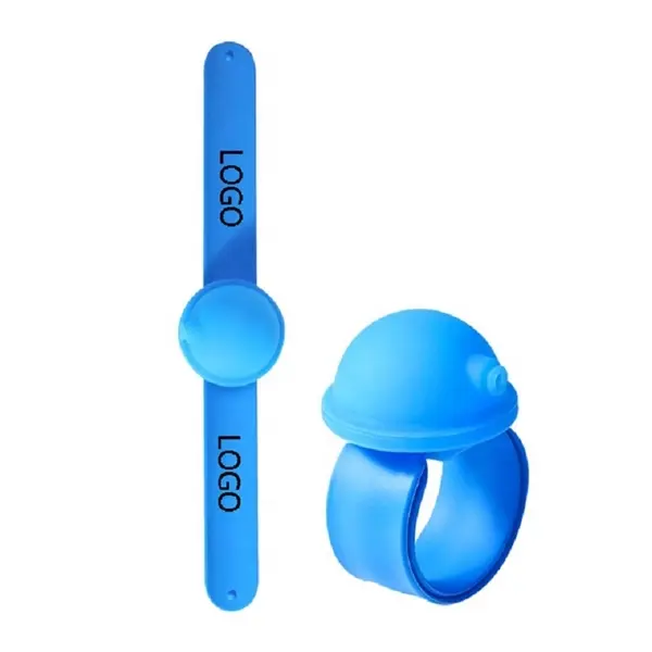 Hand Sanitizer Silicone Slap Bracelet