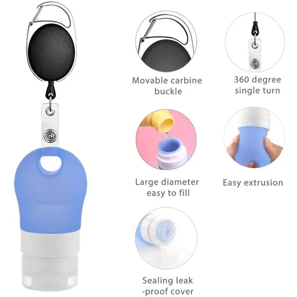 Portable Silicone Travel Bottle