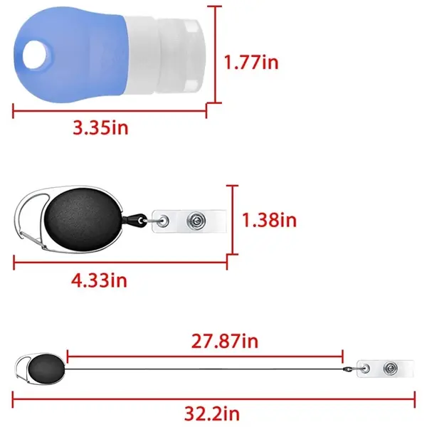 Portable Silicone Travel Bottle