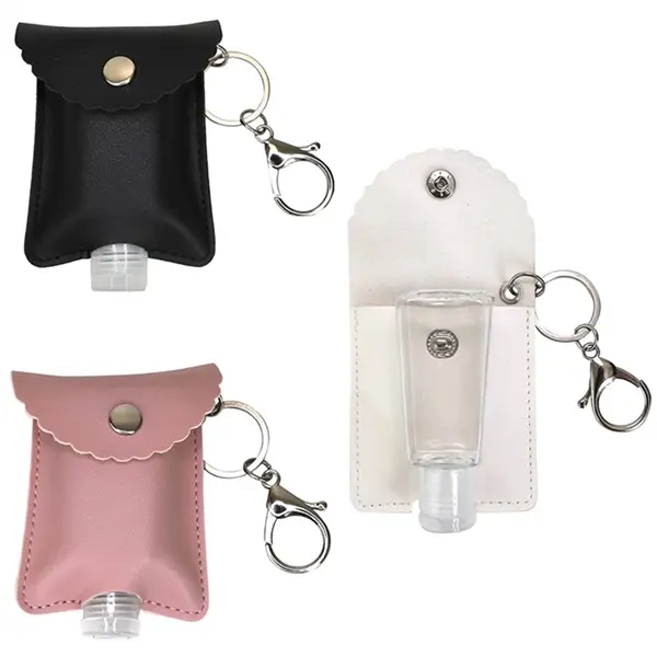 Hand Sanitizer with Keychain Holder