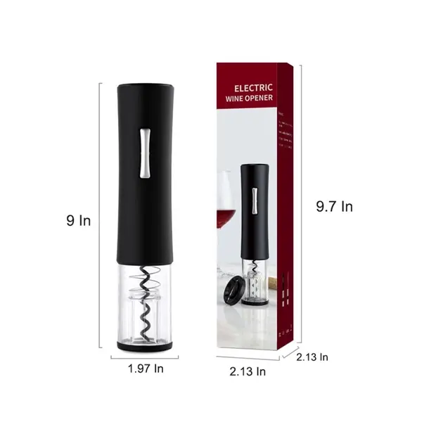 9'' Automatic electric bottle wine opener corkscrew