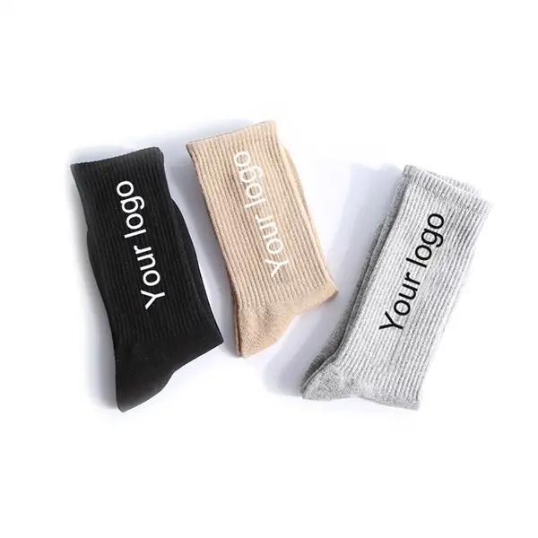 Cotton athletic short socks