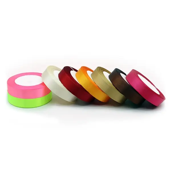 100 Yard silk satin roll polyester embellish ribbon