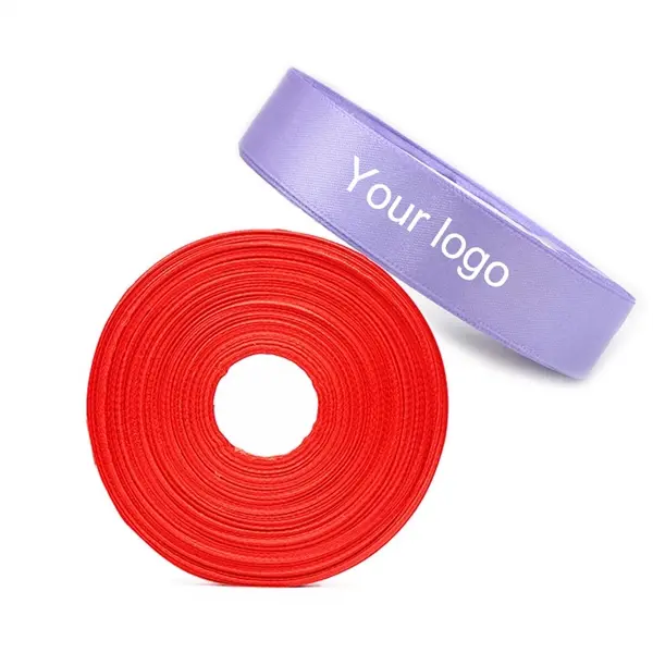 100 Yard silk satin roll polyester embellish ribbon