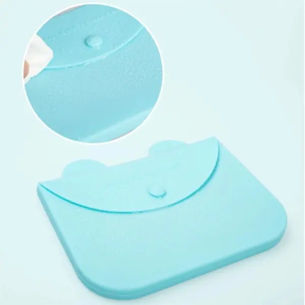 Multi-color Silicone KN95 Face Mask Storage Box