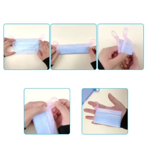 Silicone Storage Holder For Face Mask