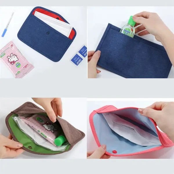 Polyester Large Capacity Portable Protection Storage Handbag
