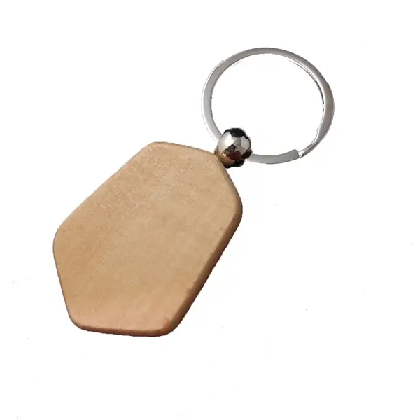 Wood Custom Keychain