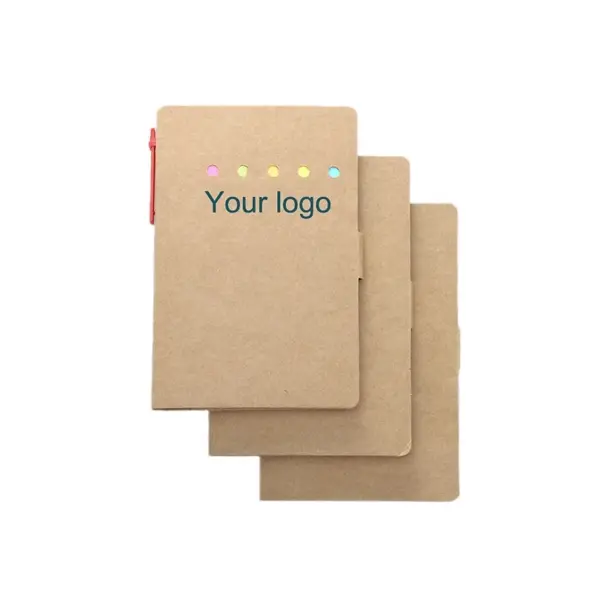 Sticky notes notebooks colored page markers post-it set