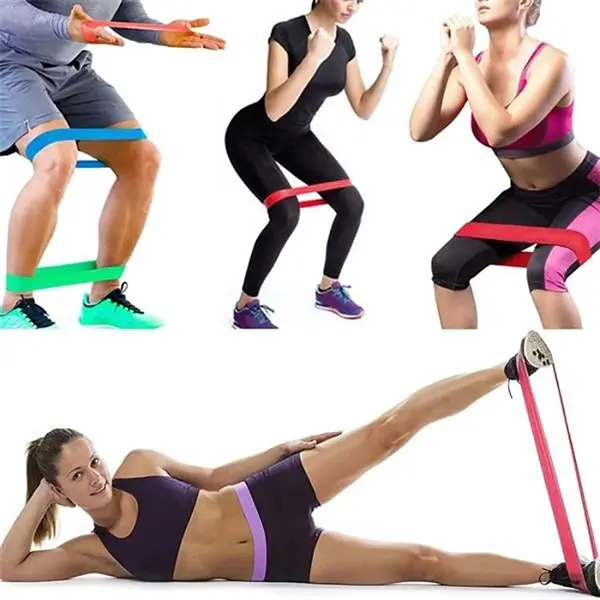 Colorful Resistance Bands and Sliders Sets