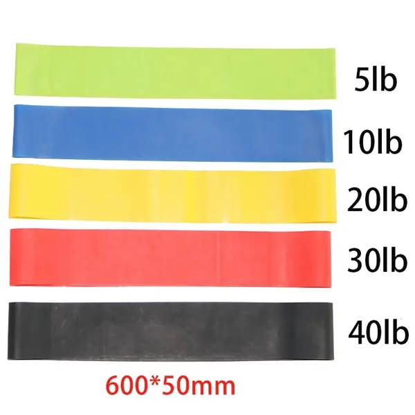 Colorful Resistance Bands and Sliders Sets