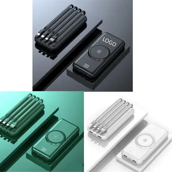 10000mAh Power Bank Wireless Charger