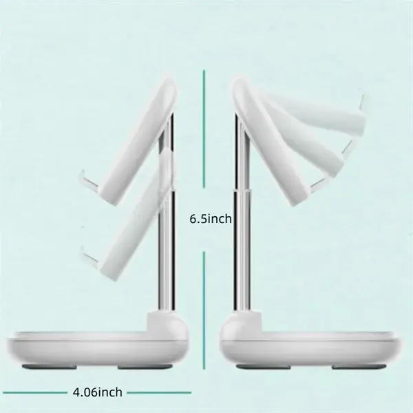 Folding Smartphone and Tablet Stand With A Small Mirror