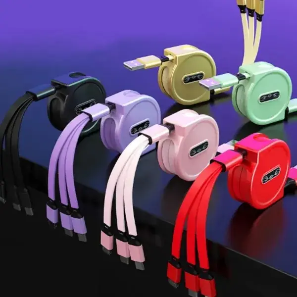 3-in1 Cell Phone Charging Cable Data Line