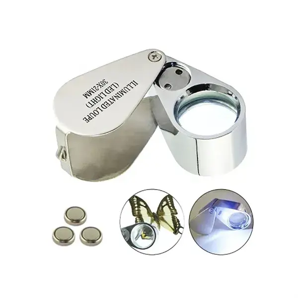 LED Illuminated Loupe 30X