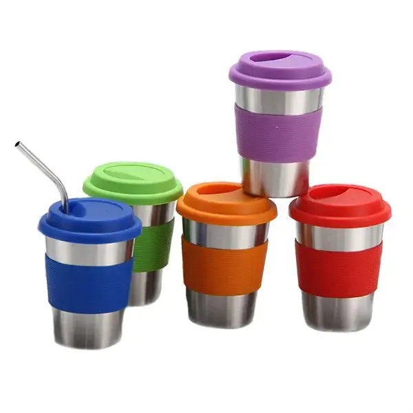 11.8 oz stainless steel drinking cups