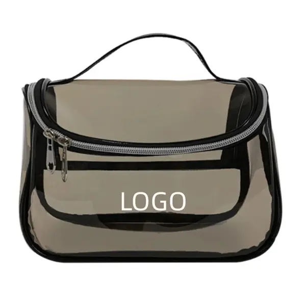Clear Makeup Bag Zipper Waterproof Cosmetics Bag